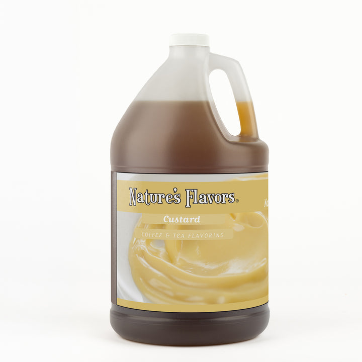 Custard Coffee and Tea Flavor without Diacetyl