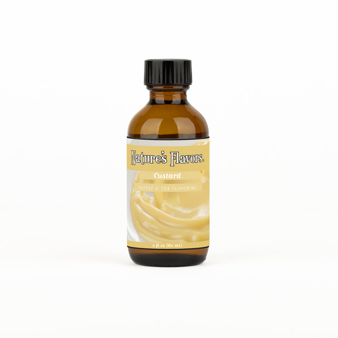 Custard Coffee and Tea Flavor without Diacetyl