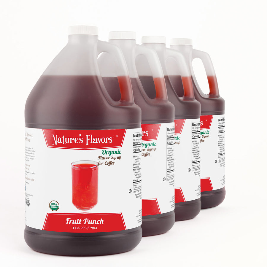Fruit Punch Coffee Syrup, Organic