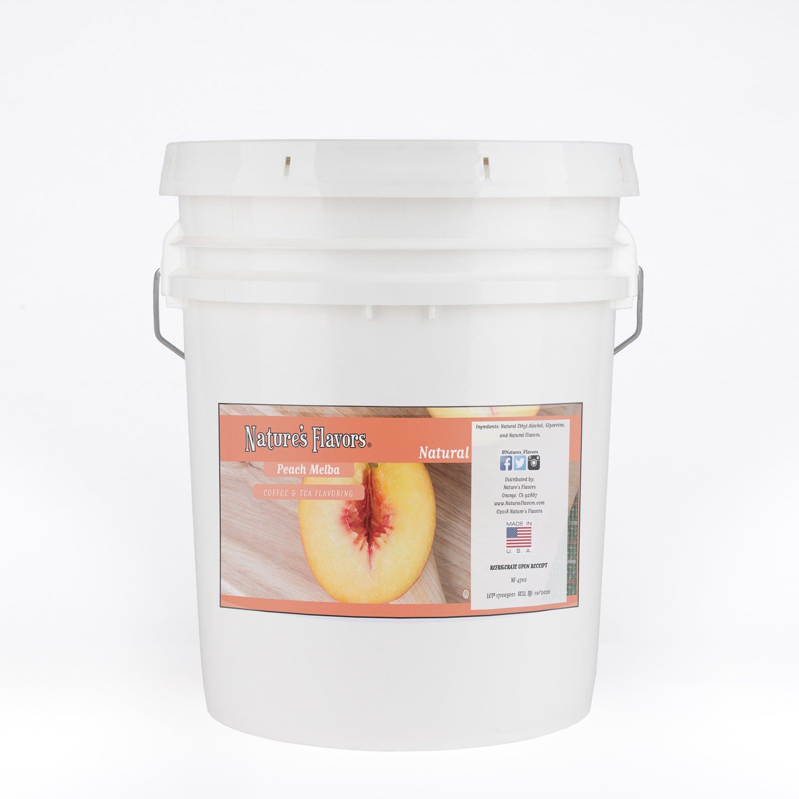 Peach Melba Coffee and Tea Flavoring – Nature's Flavors