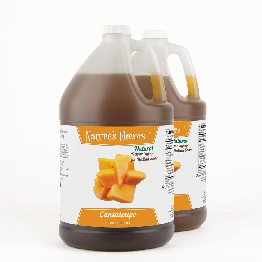 Cantaloupe Italian Soda Syrup, Natural