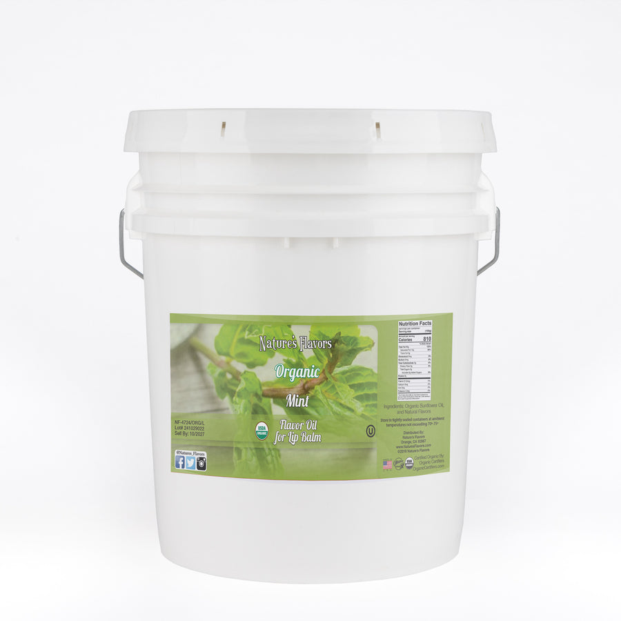 Organic Mint Flavor Oil for Lip Balm