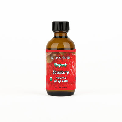 Organic Strawberry Flavor Oil for Lip Balm