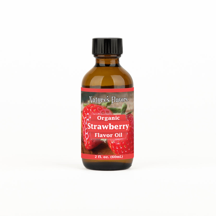 Strawberry Flavor Oil, Organic