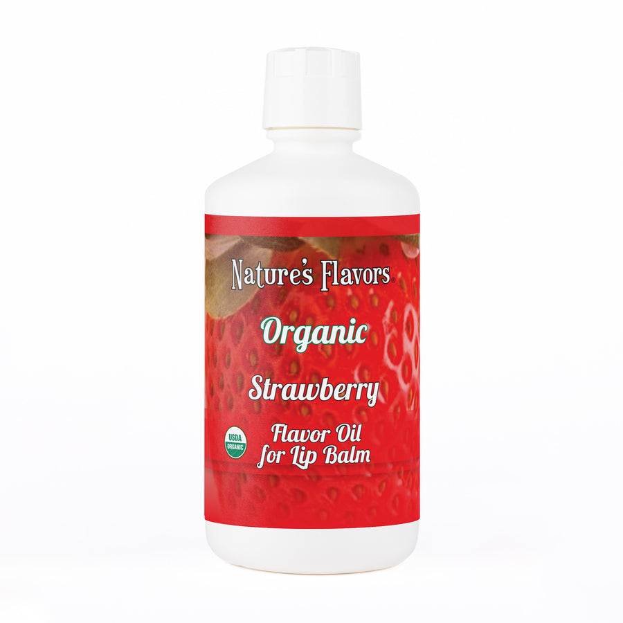 Organic Strawberry Flavor Oil for Lip Balm