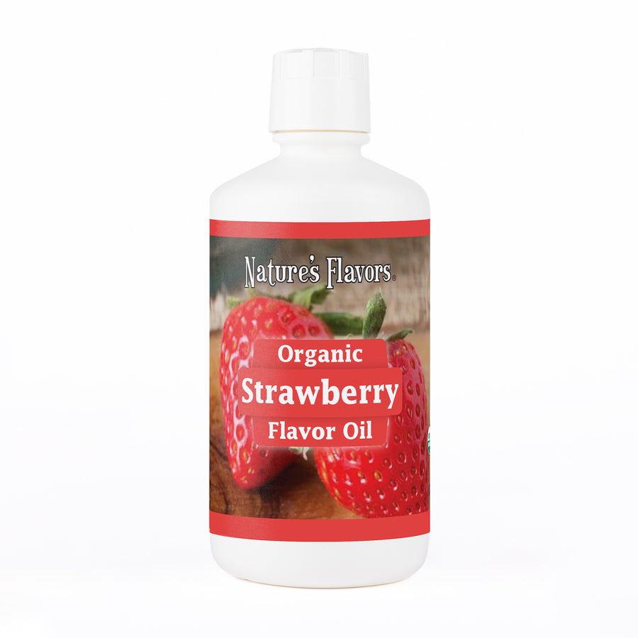 Strawberry Flavor Oil, Organic