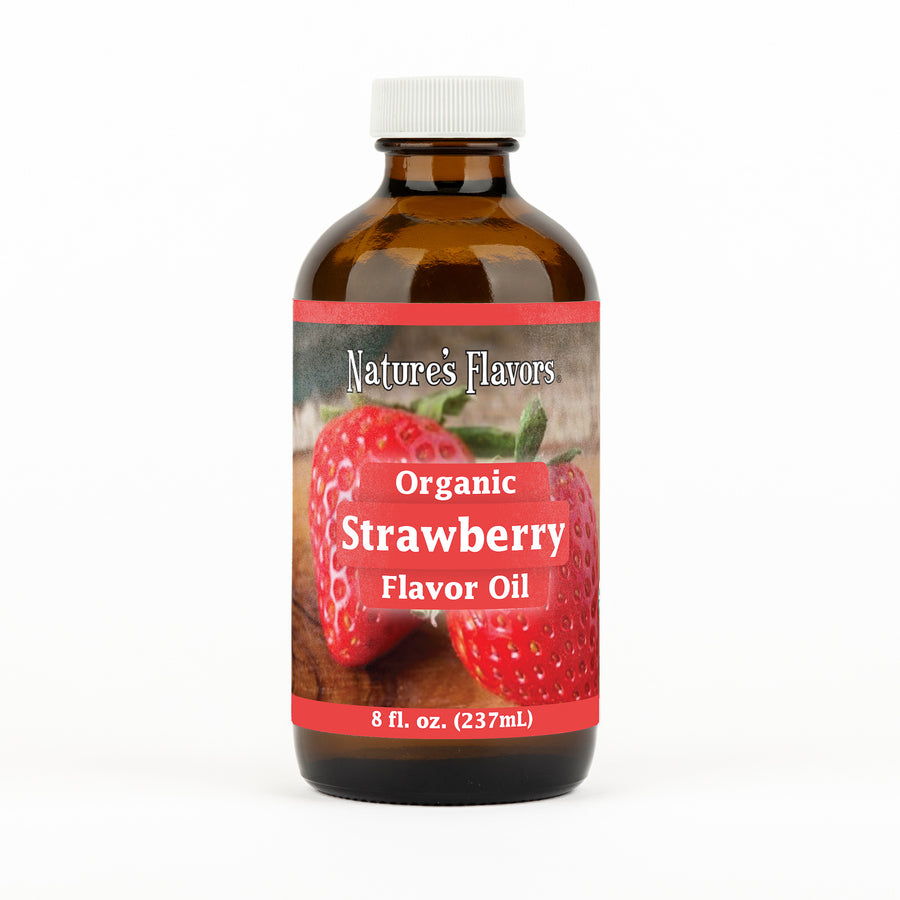 Strawberry Flavor Oil, Organic