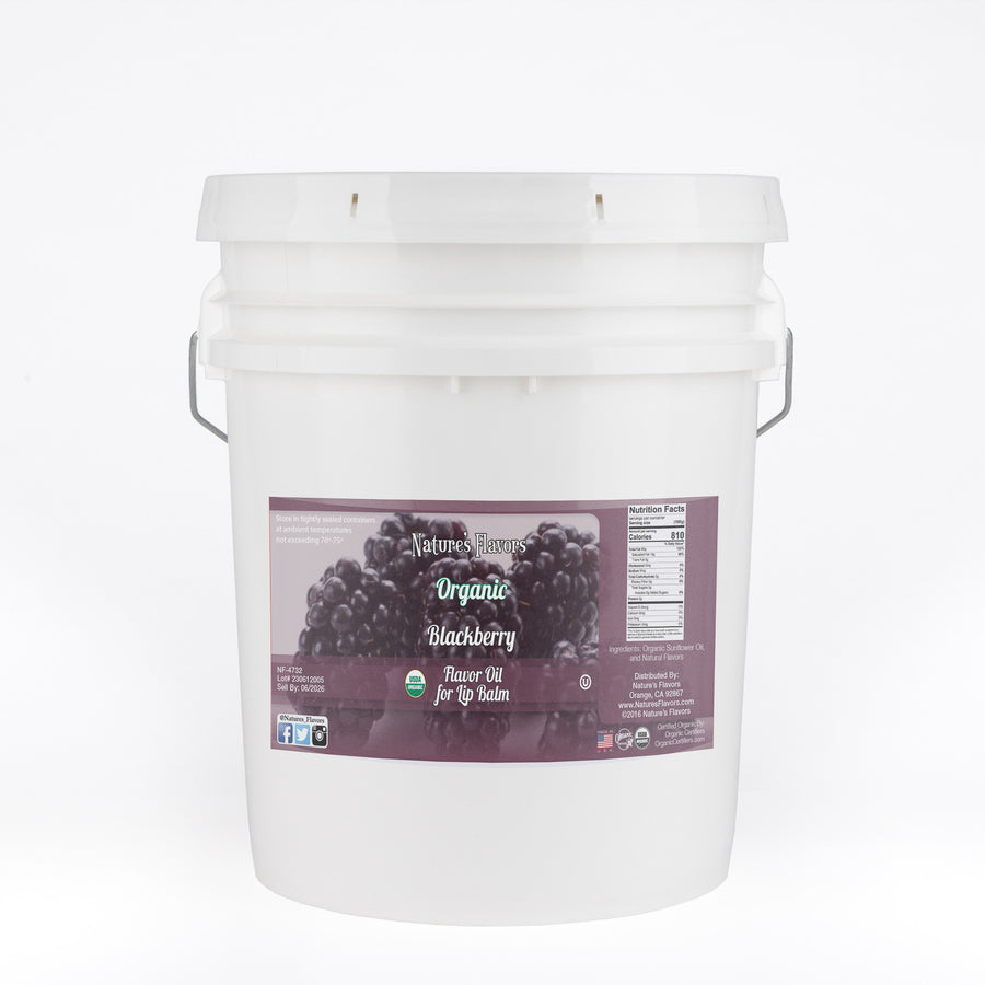 Organic Blackberry Flavor Oil for Lip Balm