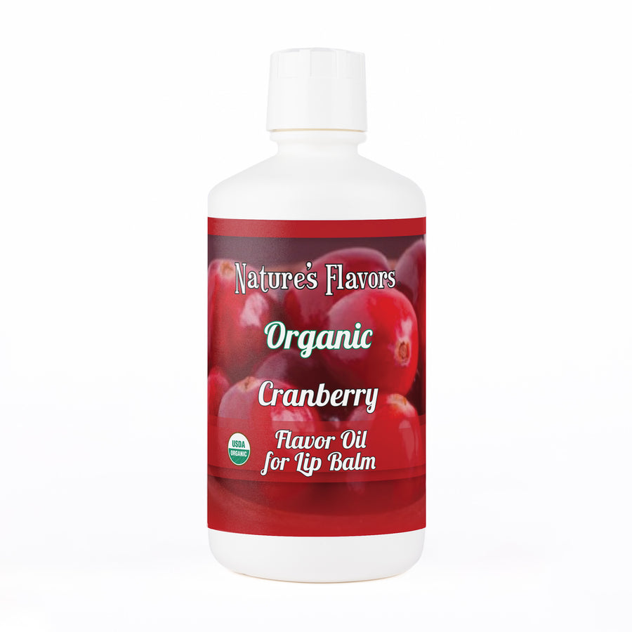 Organic Cranberry Flavor Oil for Lip Balm