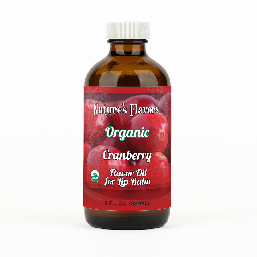 Organic Cranberry Flavor Oil for Lip Balm