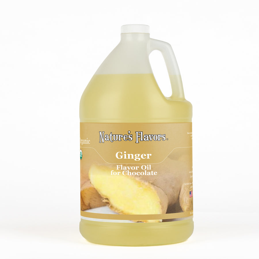 Organic Ginger Flavor Oil For Chocolate