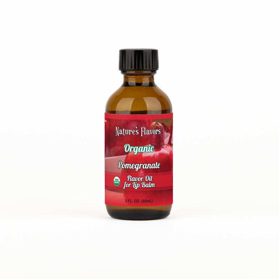 Organic Pomegranate Flavor Oil for Lip Balm