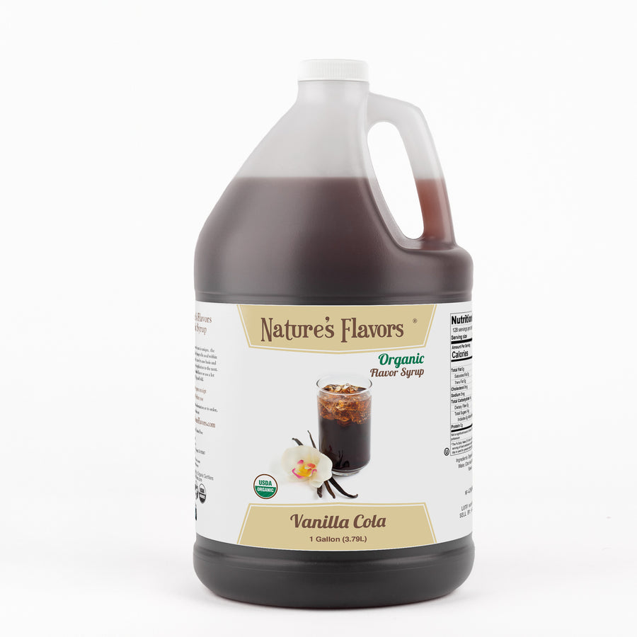 Vanilla Cola Syrup, Organic