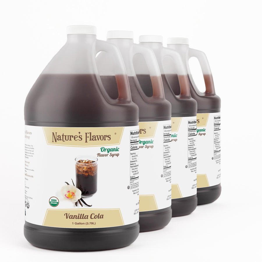 Vanilla Cola Syrup, Organic