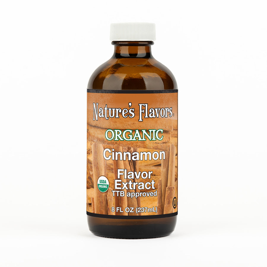Cinnamon Flavor Extract -Organic - TTB Approved