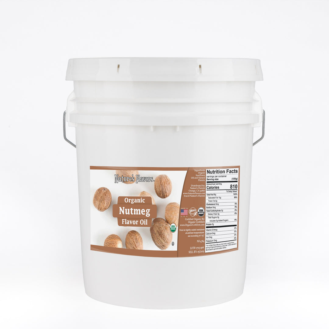 Nutmeg Flavor Oil, Organic