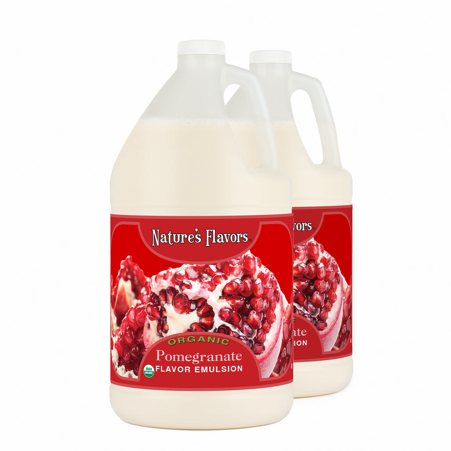 Pomegranate Flavor Emulsion for High Heat Applications, Organic