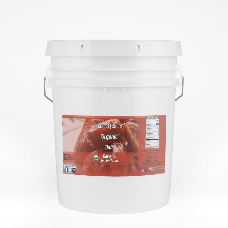 Organic Date Flavor Oil for Lip Balm