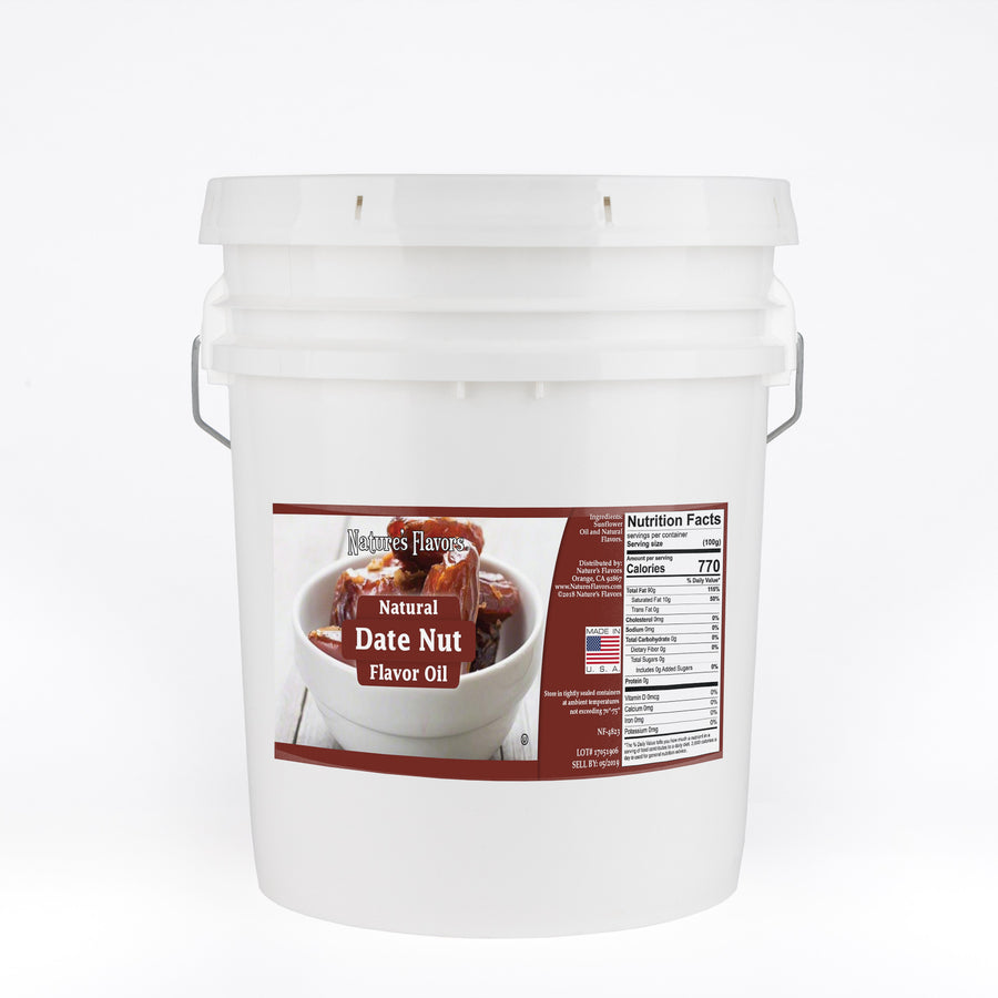 Date Nut Flavor Oil, Natural
