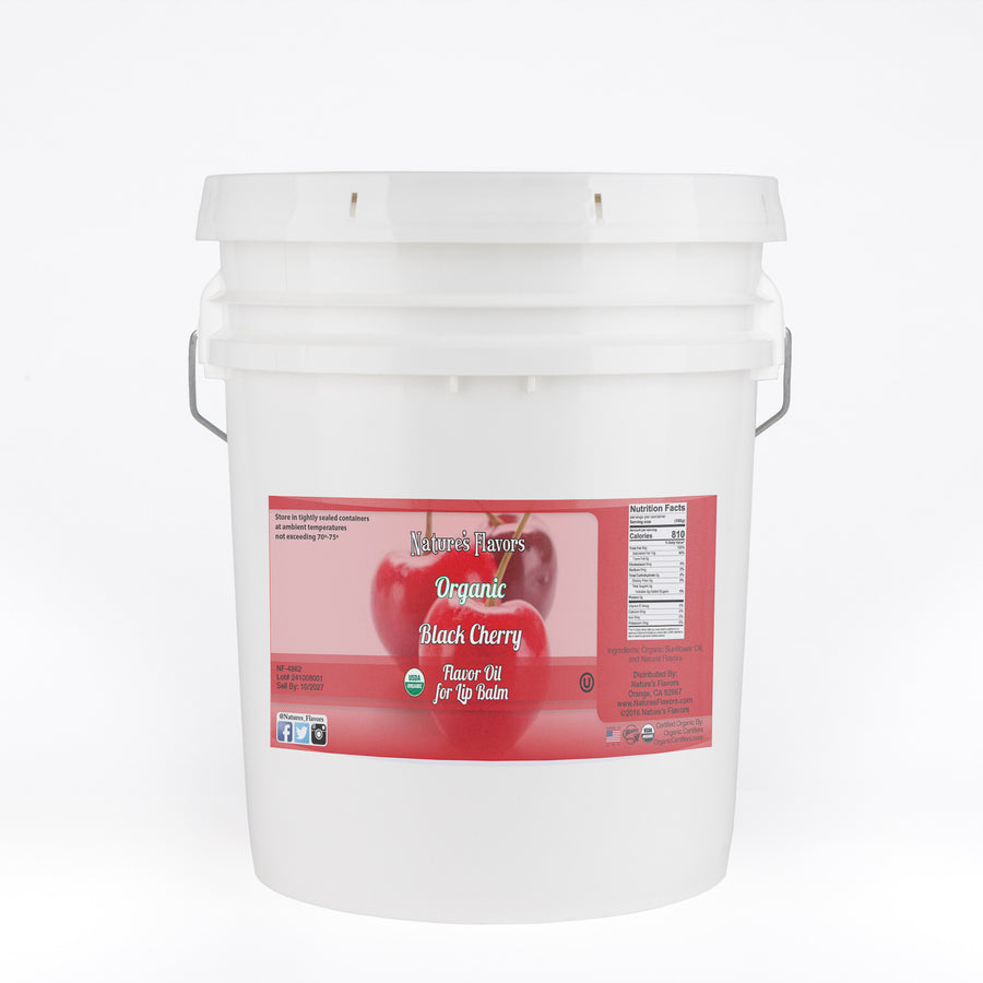 Organic Black Cherry Flavor Oil for Lip Balm