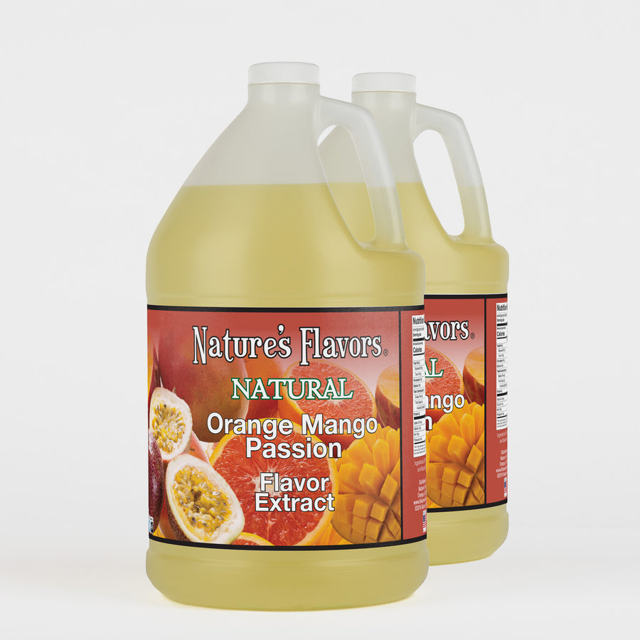 2 gal. | Orange Mango Passion Flavor Extract, Natural | Nature's Flavors 2 gal. | Orange Mango Passion Flavor Extract, Natural | Nature's Flavors