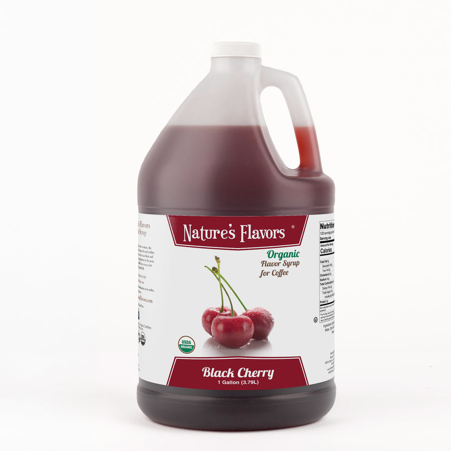 Black Cherry Coffee Syrup, Organic