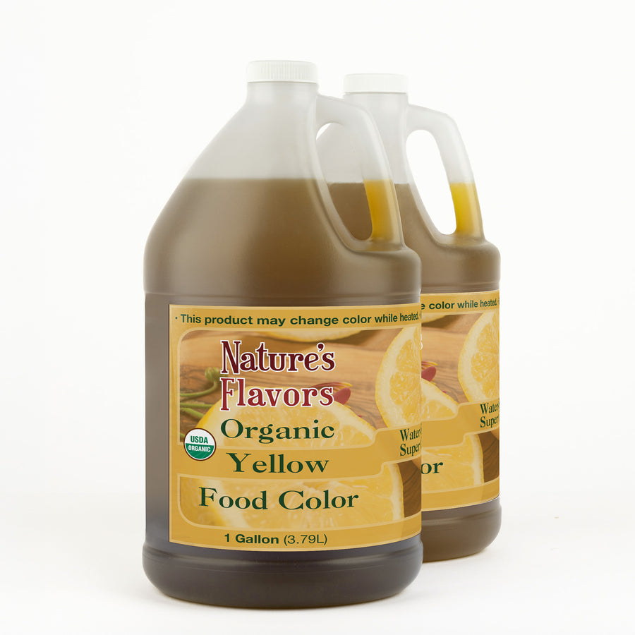 Yellow Food Coloring (Water-Soluble Super Concentrate), Organic
