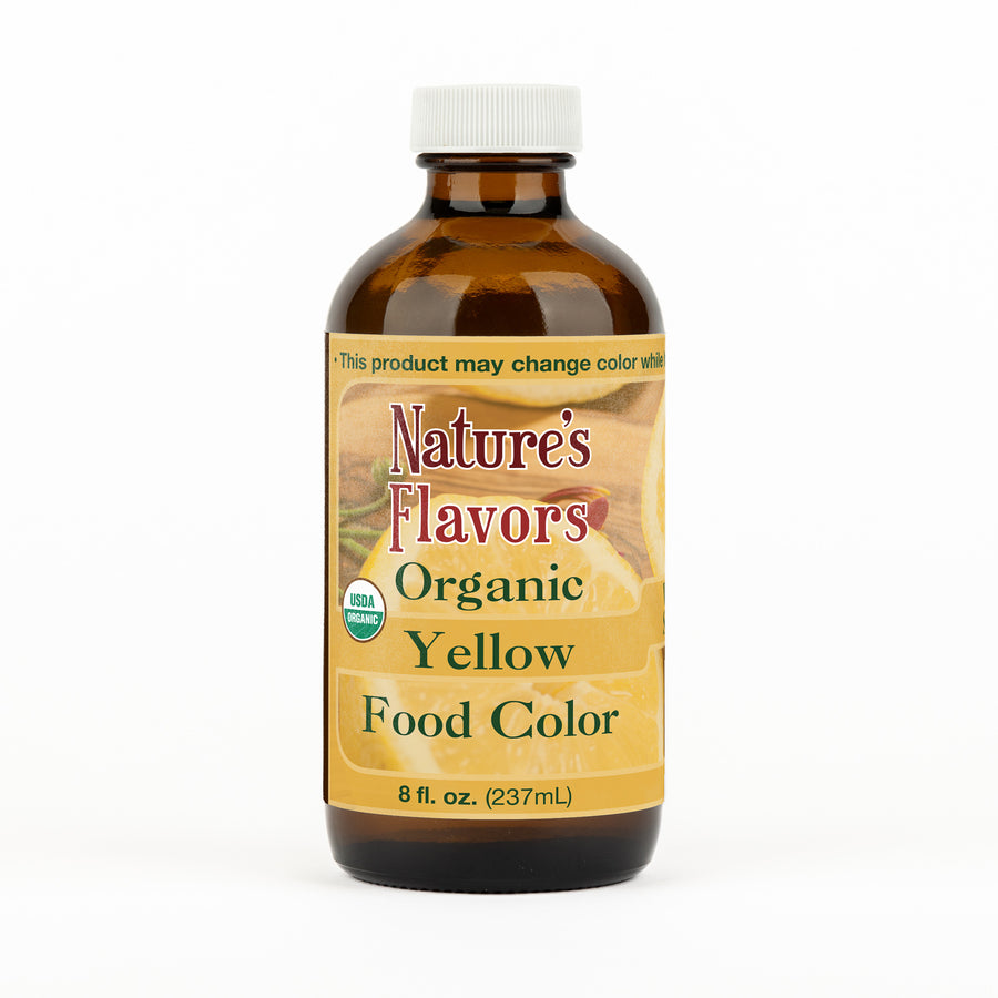 Yellow Food Coloring (Water-Soluble Super Concentrate), Organic