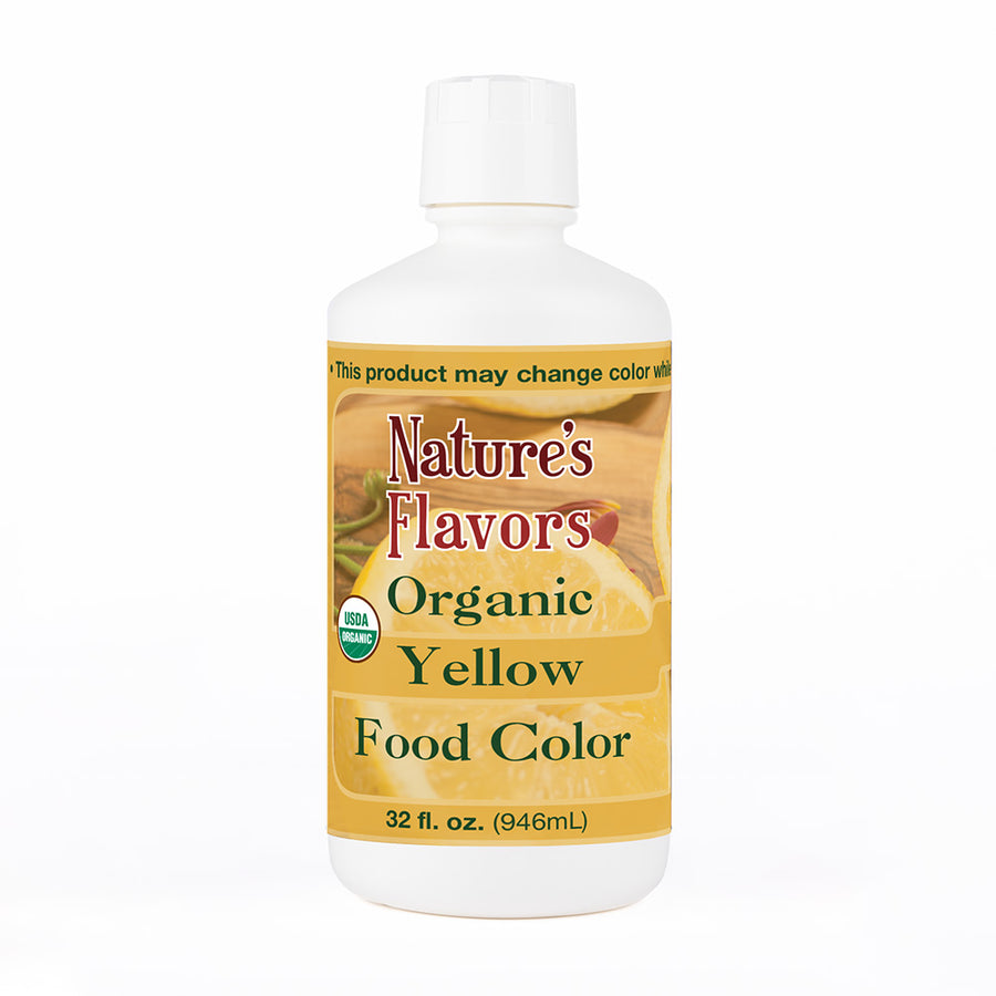 Yellow Food Coloring (Water-Soluble Super Concentrate), Organic