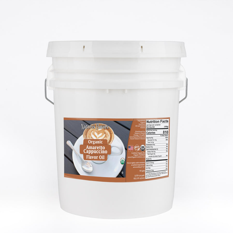 Amaretto Cappuccino Flavor Oil, Organic