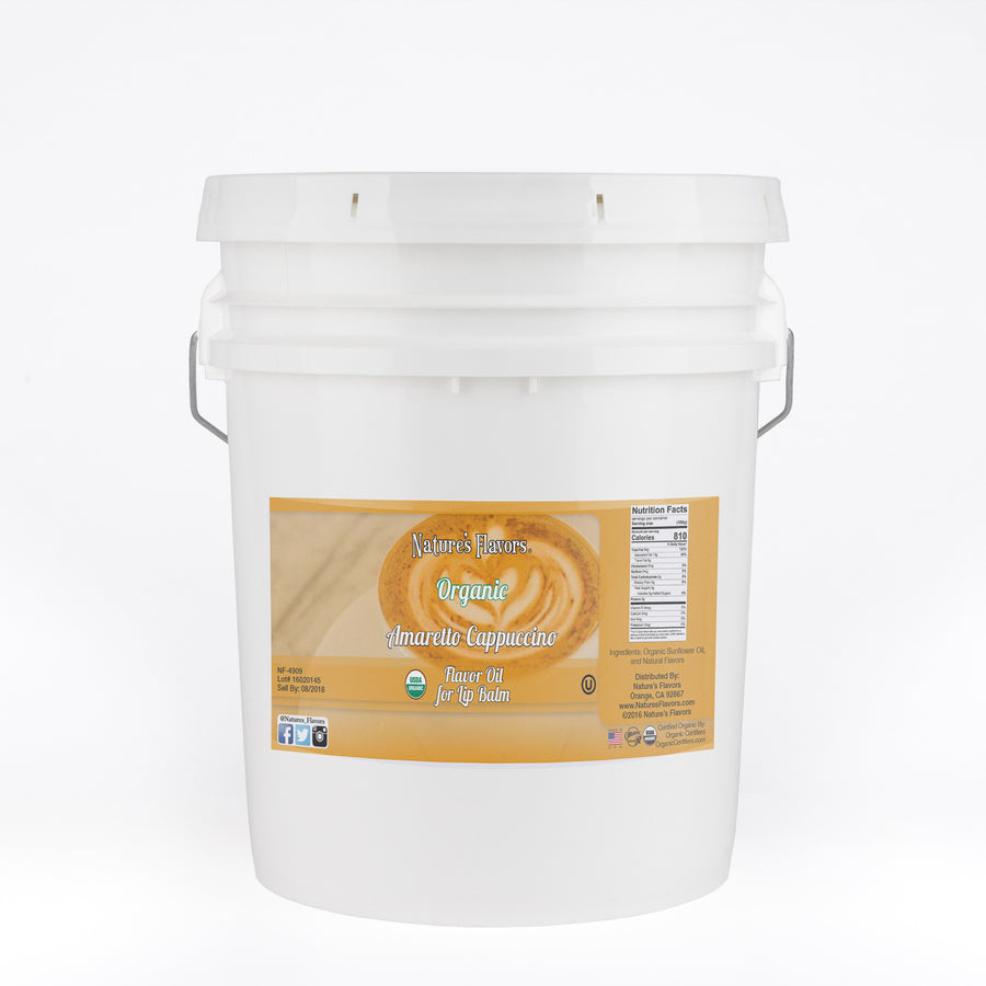 Organic Amaretto Cappuccino Flavor Oil for Lip Balm