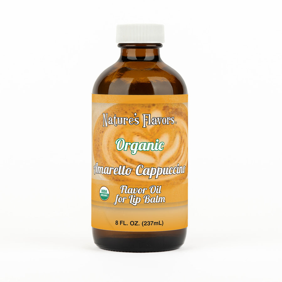 Organic Amaretto Cappuccino Flavor Oil for Lip Balm
