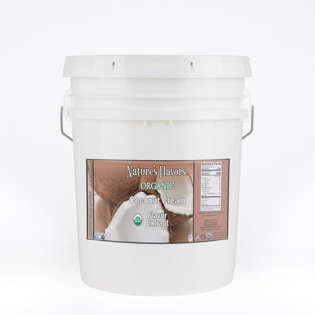 Coconut Cream Flavor Extract, Organic