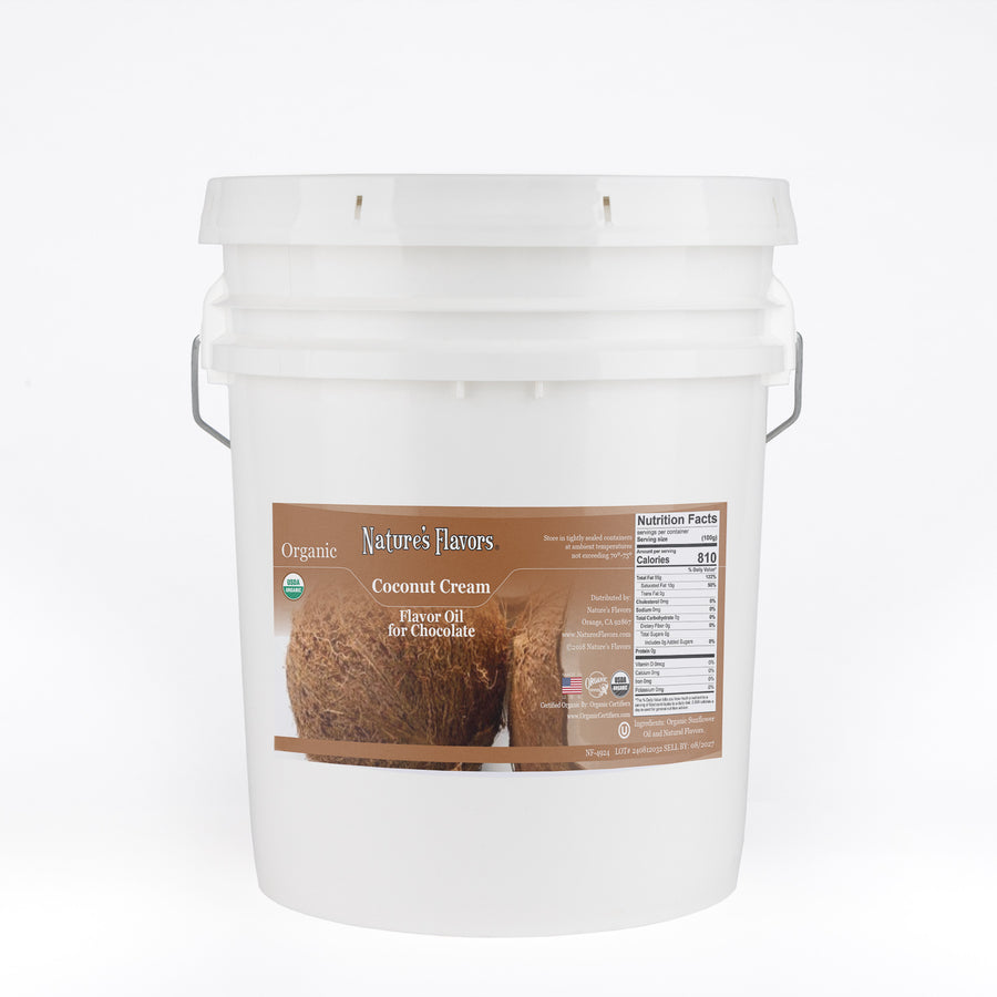 Organic Coconut Cream Flavor Oil For Chocolate