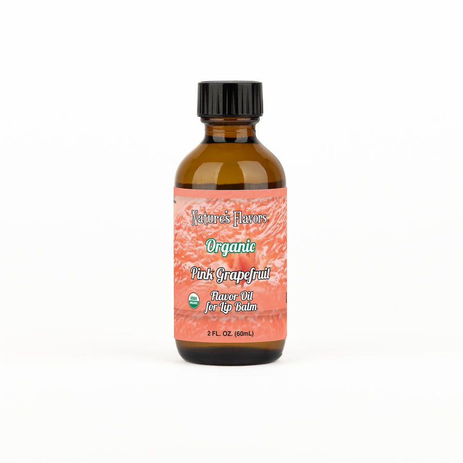 Organic Pink Grapefruit Flavor Oil for Lip Balm