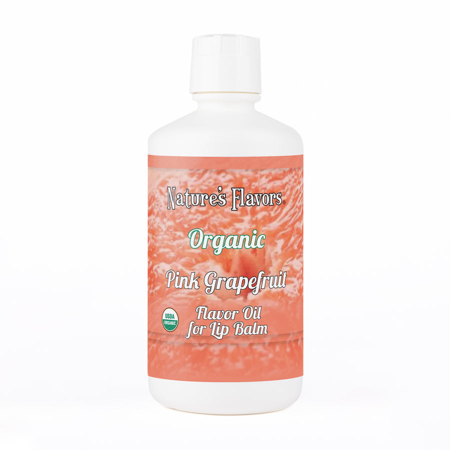 Organic Pink Grapefruit Flavor Oil for Lip Balm