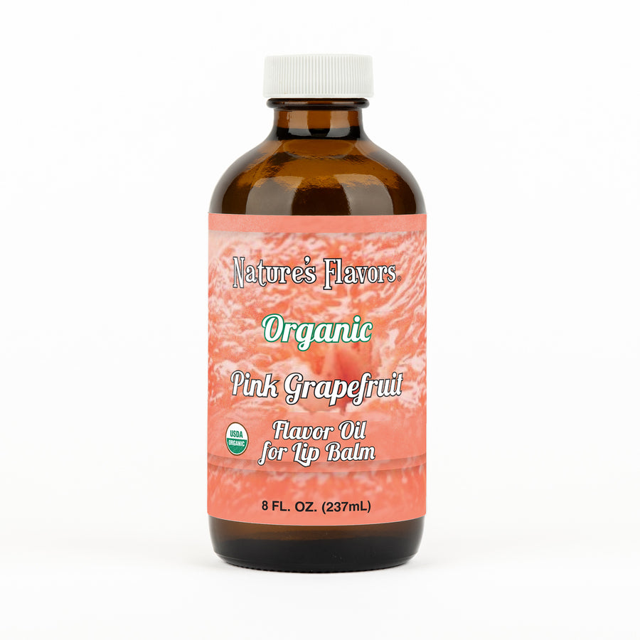 Organic Pink Grapefruit Flavor Oil for Lip Balm