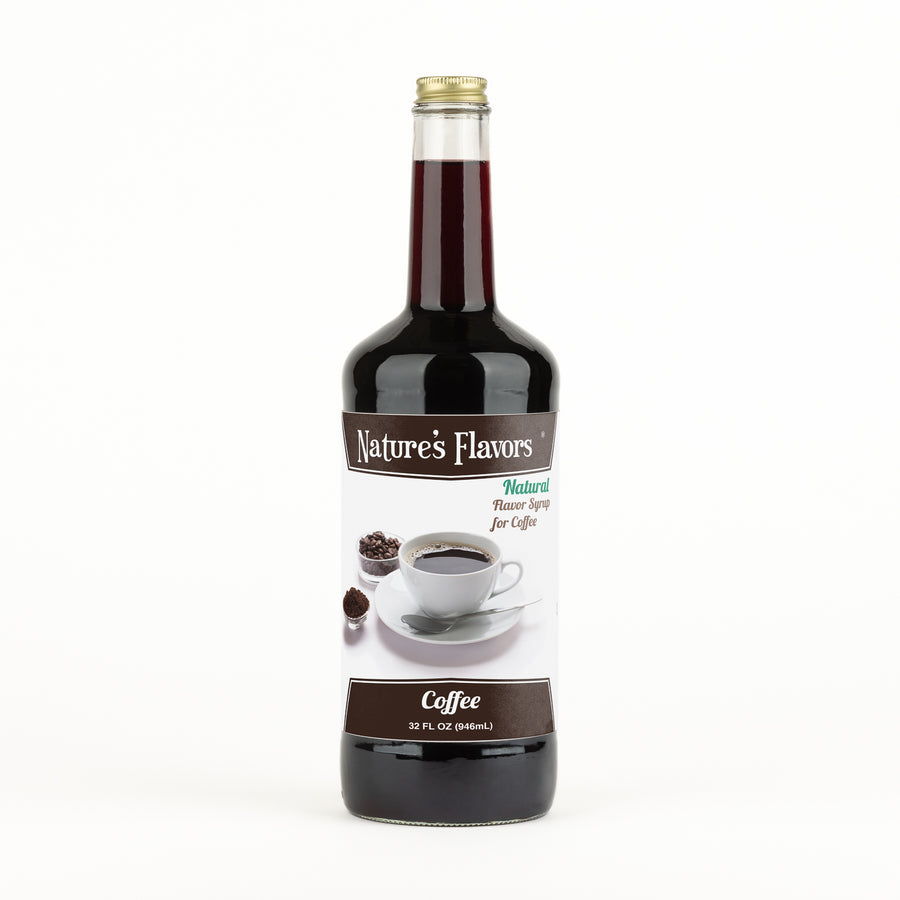 Coffee Flavored Coffee Syrup, Natural