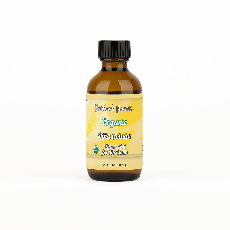 Organic Pina Colada Flavor Oil for Lip Balm