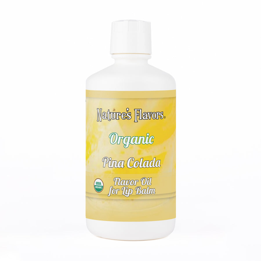 Organic Pina Colada Flavor Oil for Lip Balm