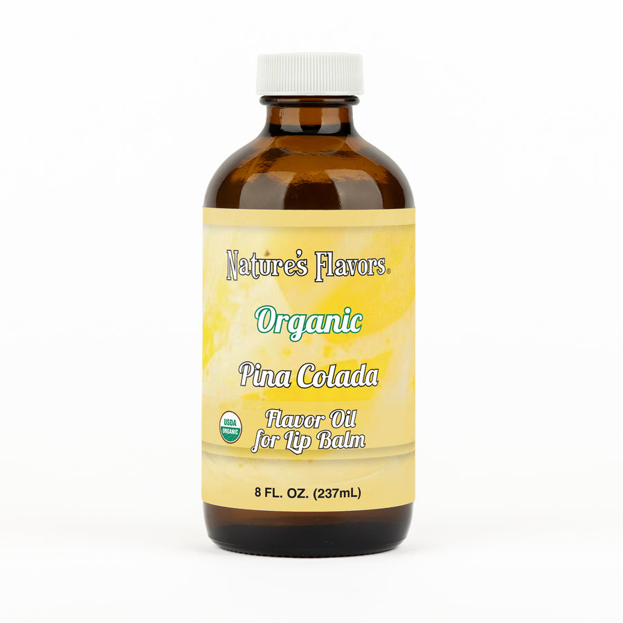 Organic Pina Colada Flavor Oil for Lip Balm