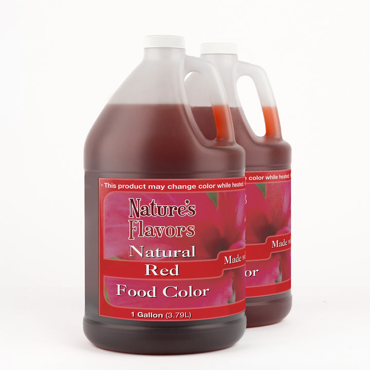 Red Food Coloring made with Hibiscus, Natural