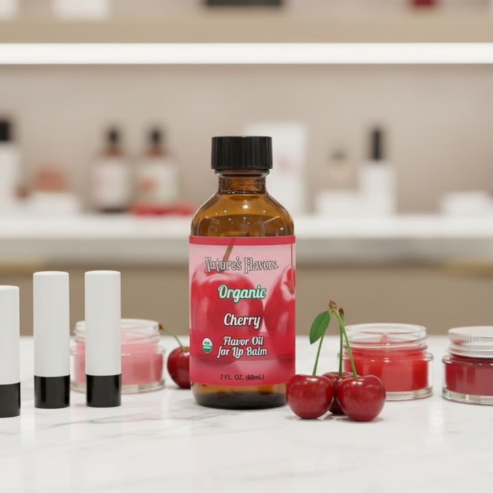 Organic Cherry Flavor Oil for Lip Balm