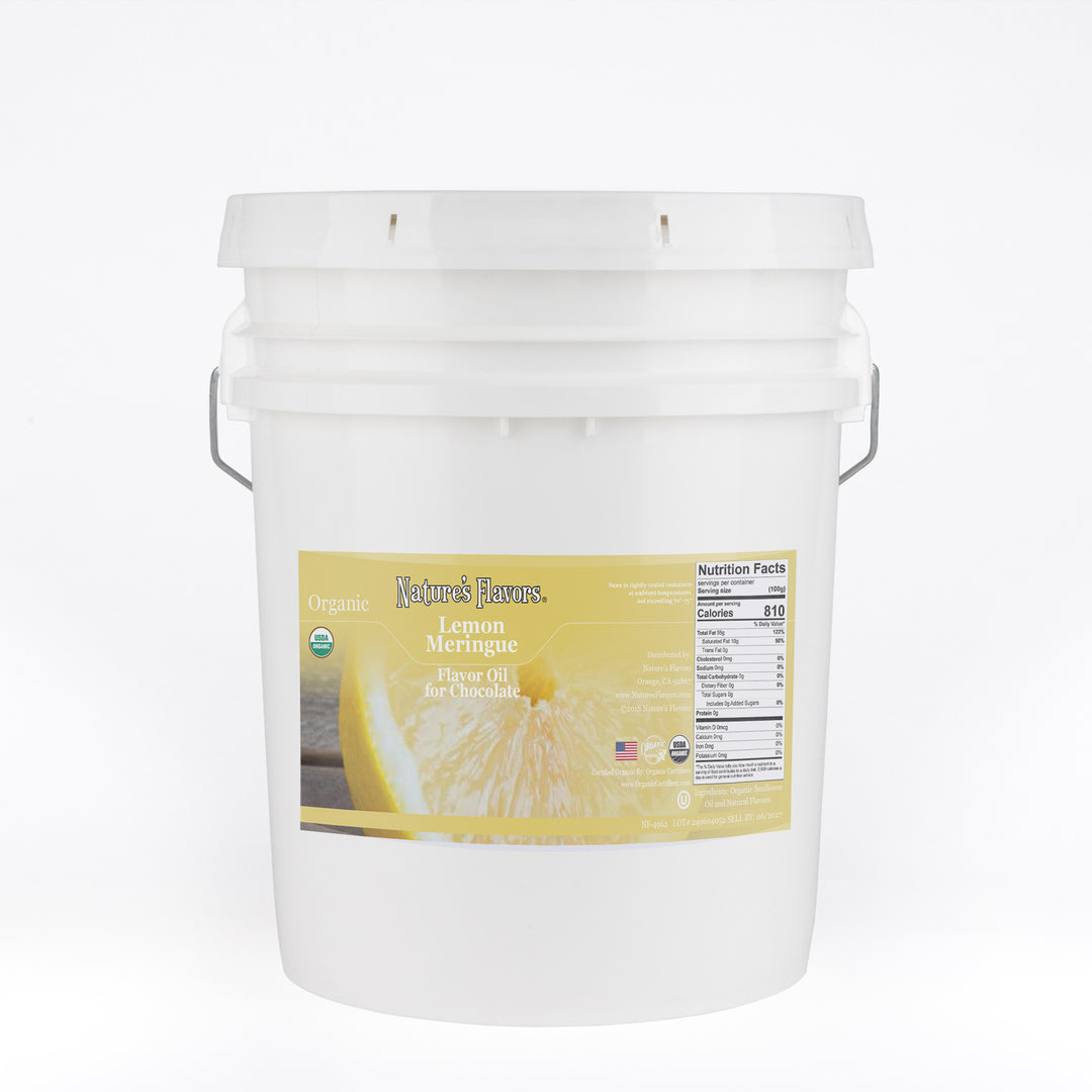 Organic Lemon Meringue Flavor Oil For Chocolate