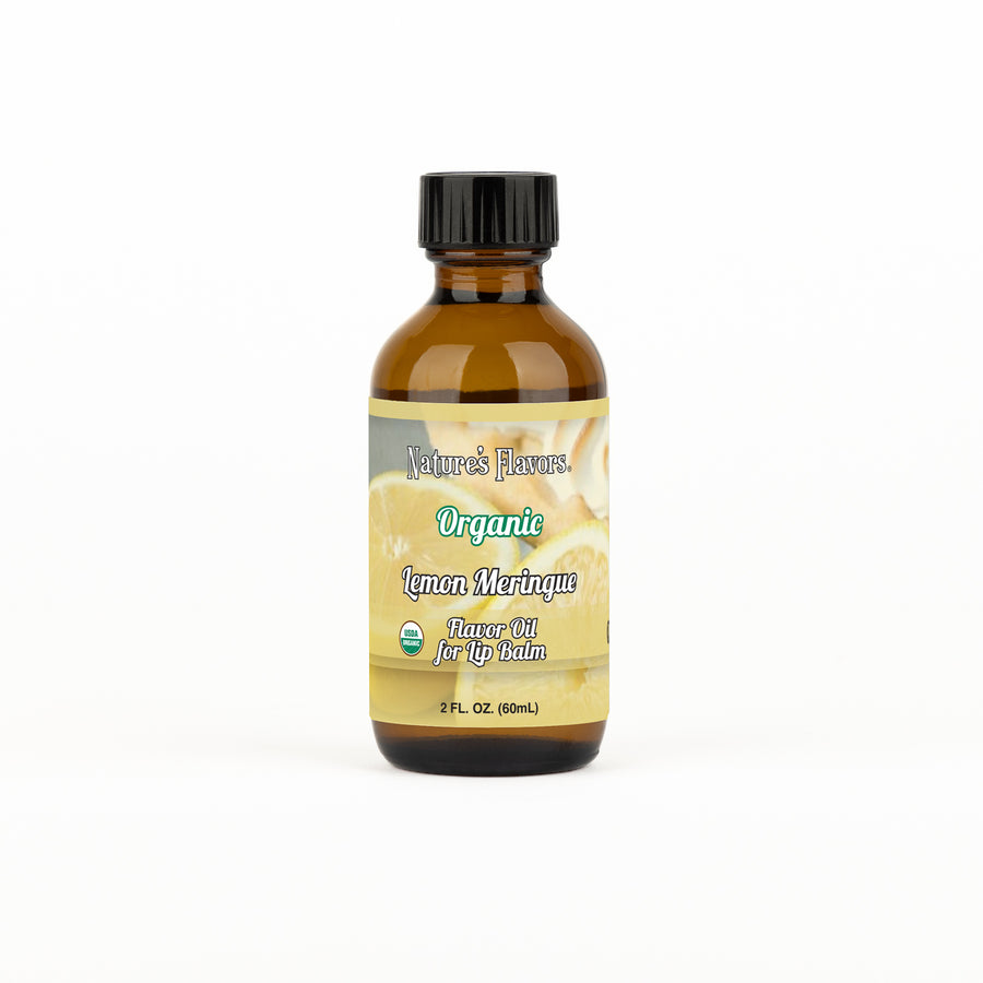 Organic Lemon Meringue Flavor Oil for Lip Balm