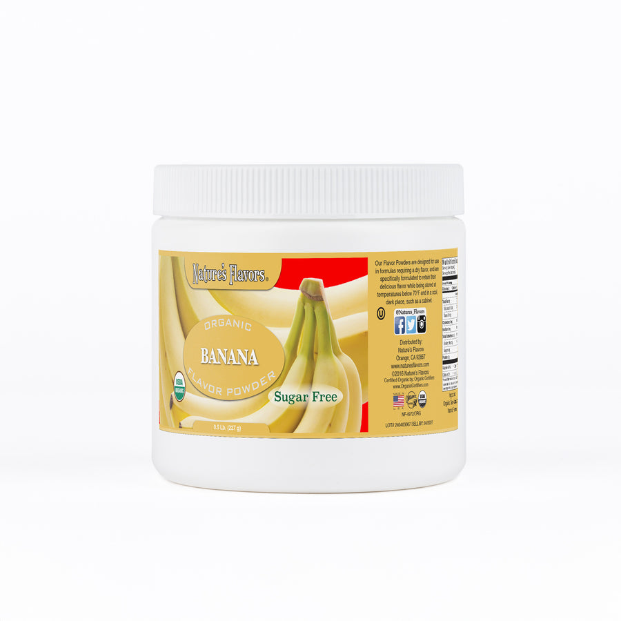 Banana Flavor Powder (Sugar-Free), Organic