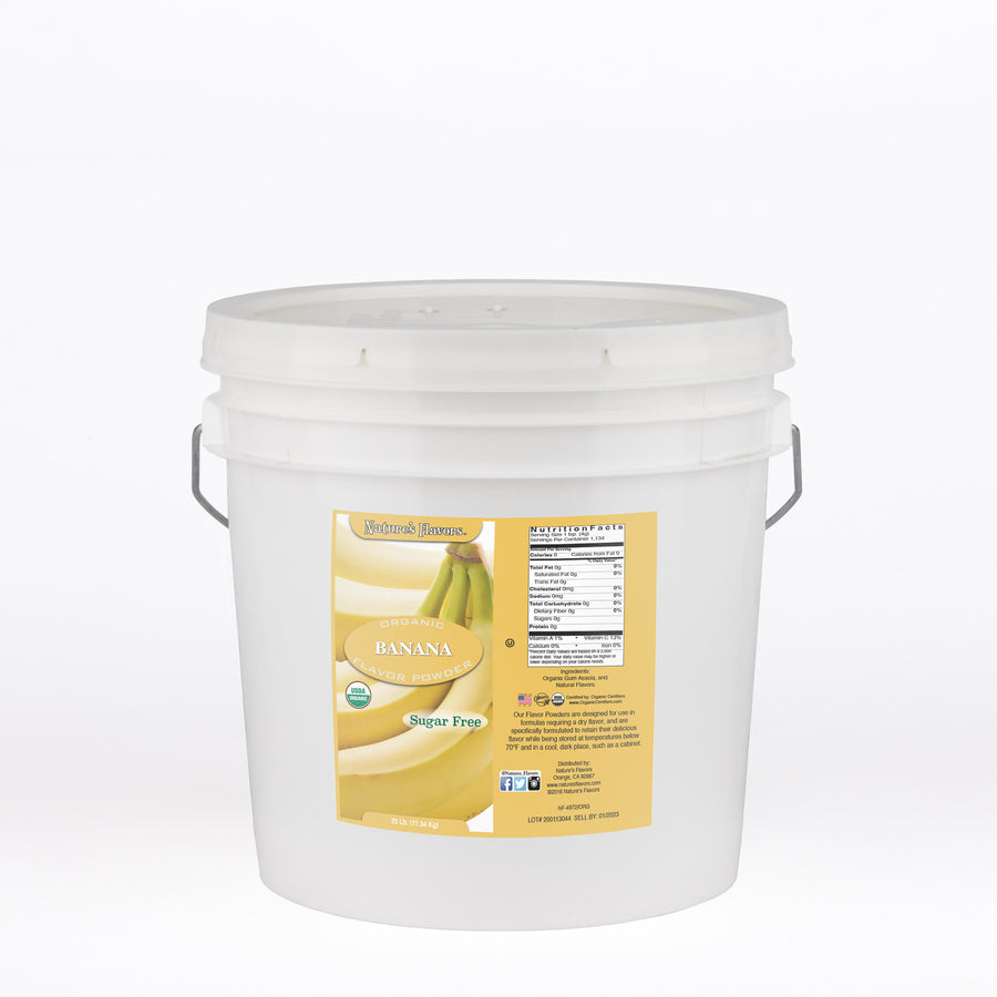 Banana Flavor Powder (Sugar-Free), Organic