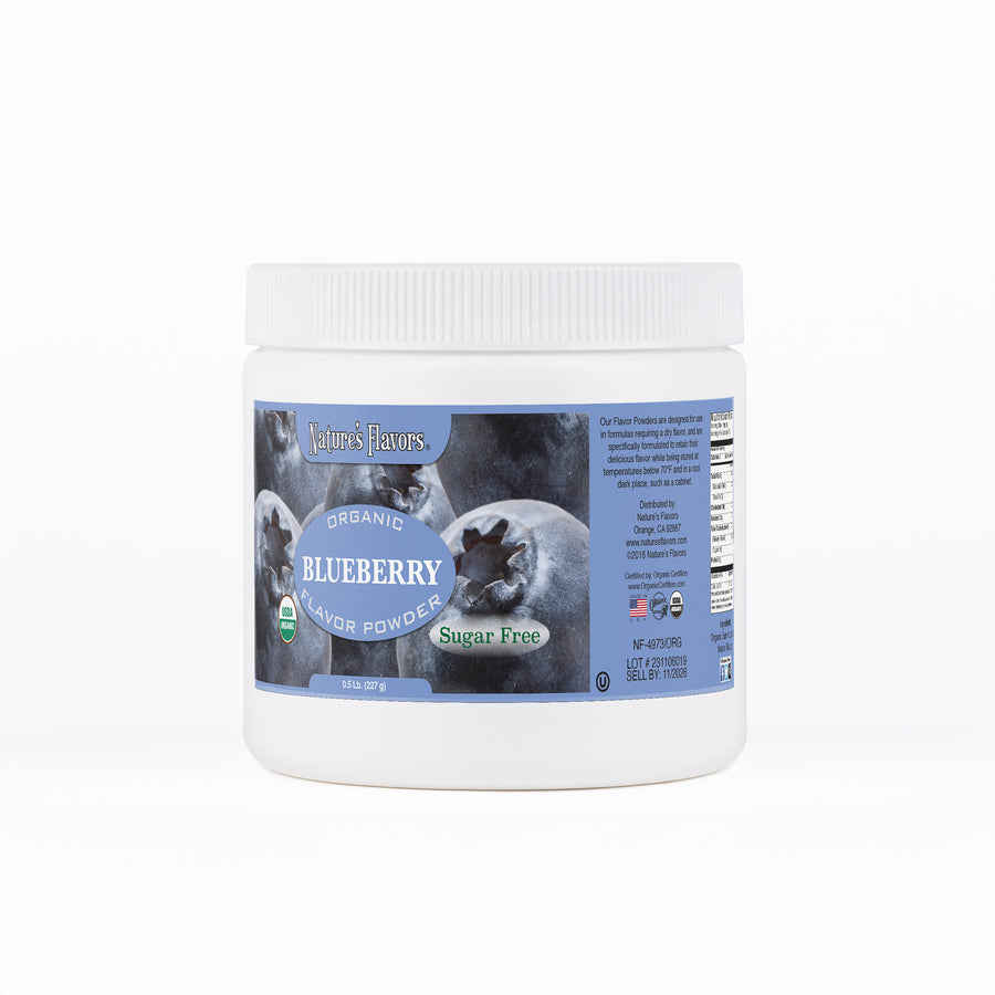 Blueberry Flavor Powder (Sugar-Free), Organic