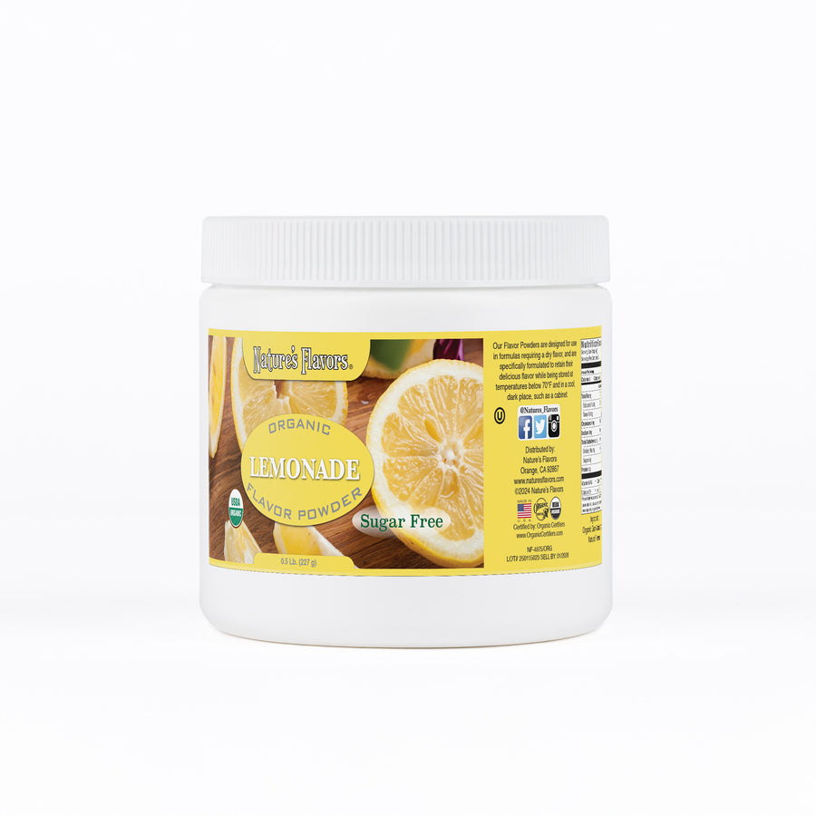 Lemonade Flavor Powder (Sugar-Free), Organic