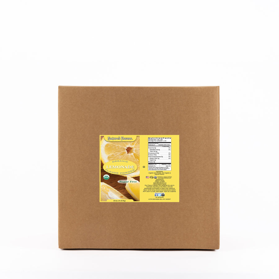 Lemonade Flavor Powder (Sugar-Free), Organic